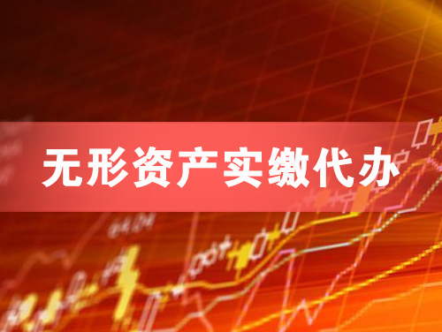 昌都无形资产实缴资本代办